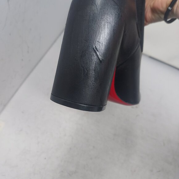 Christian Louboutin Black Leather Turelastic Chelsea Boot - Picture 9 of 12